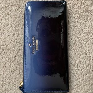 GUC Blue Ombré Kate Spade Wallet